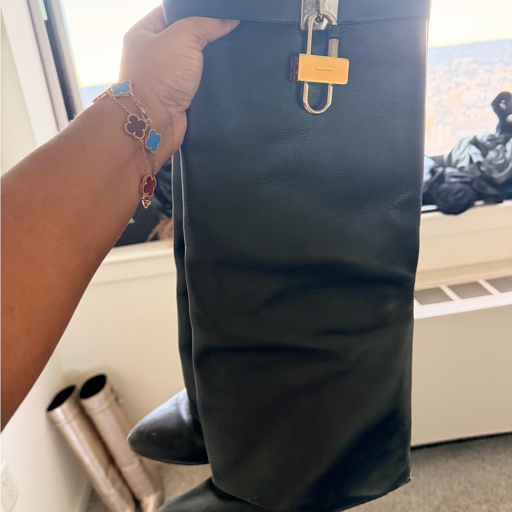 Givenchy Black shark boots